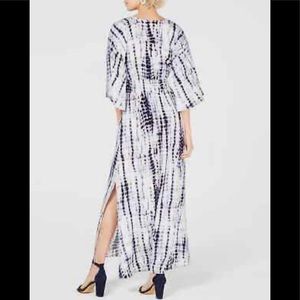 INC Tye Dye Kimono Sleeve Maxi Dress!
